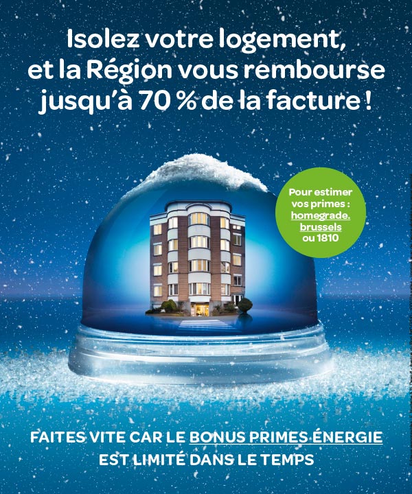 Affiche de la campagne Bonus de Prime Énergie.
